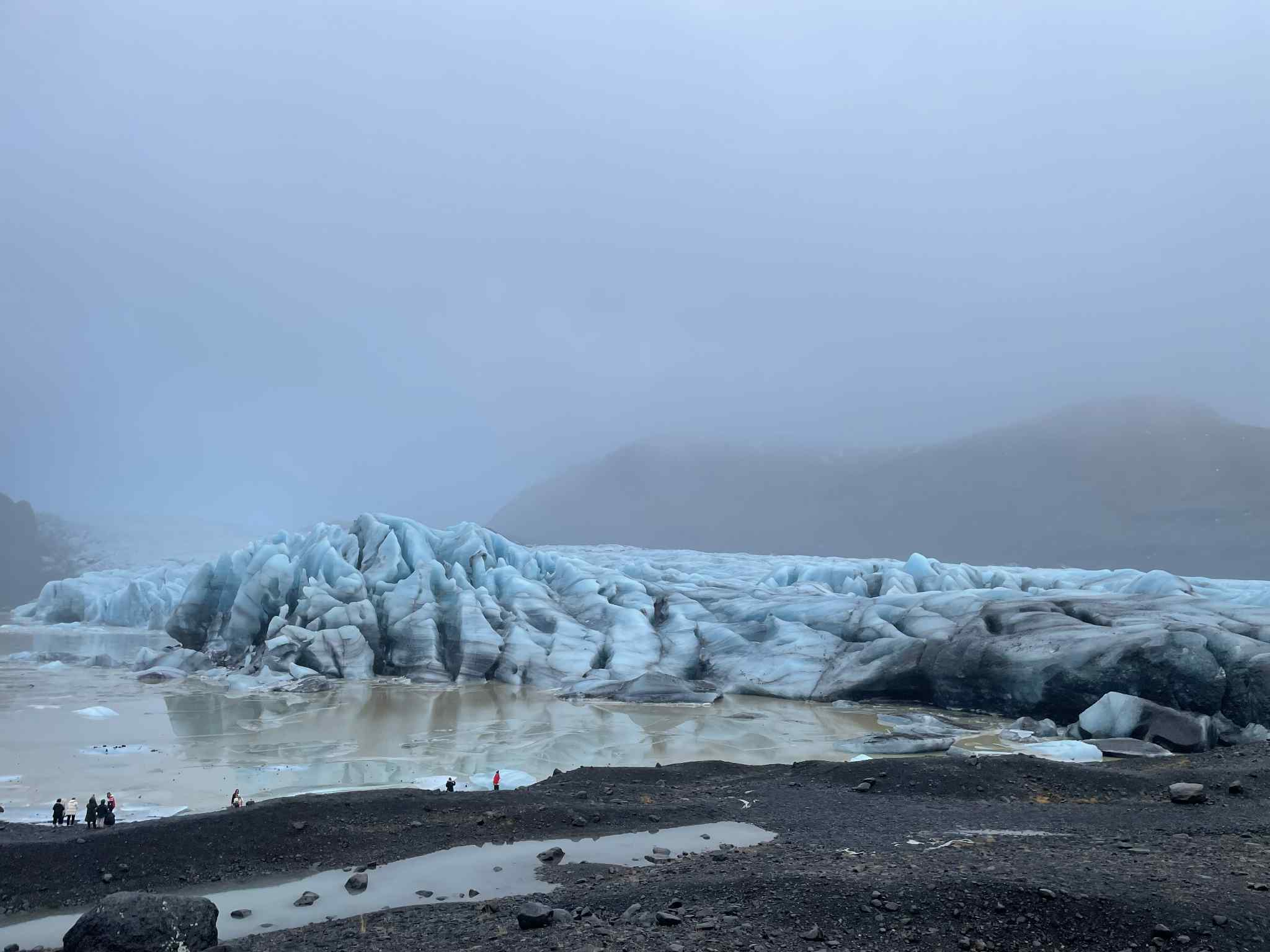 Icelandic Waterfall Background